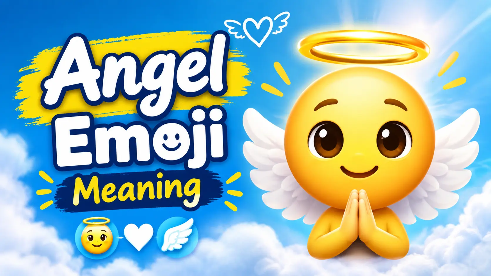 Angel Emoji Meaning