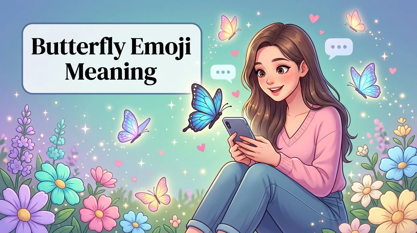 Butterfly Emoji Meaning