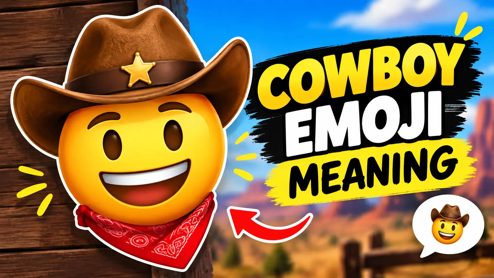 Cowboy Emoji Meaning