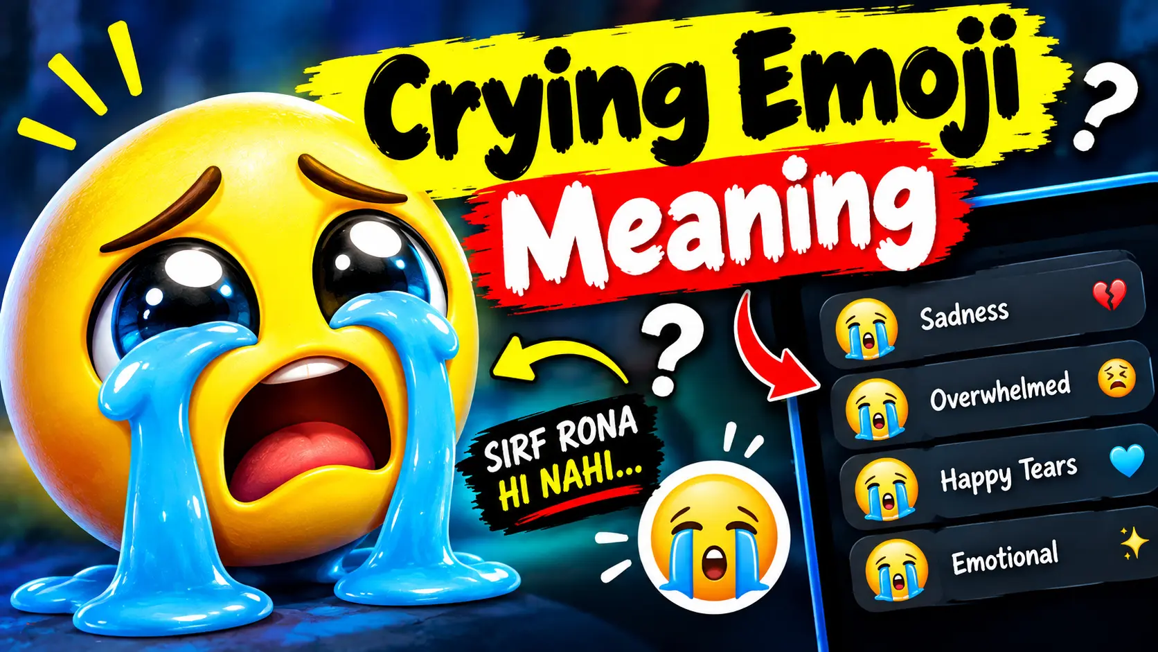 Crying Emoji Meaning