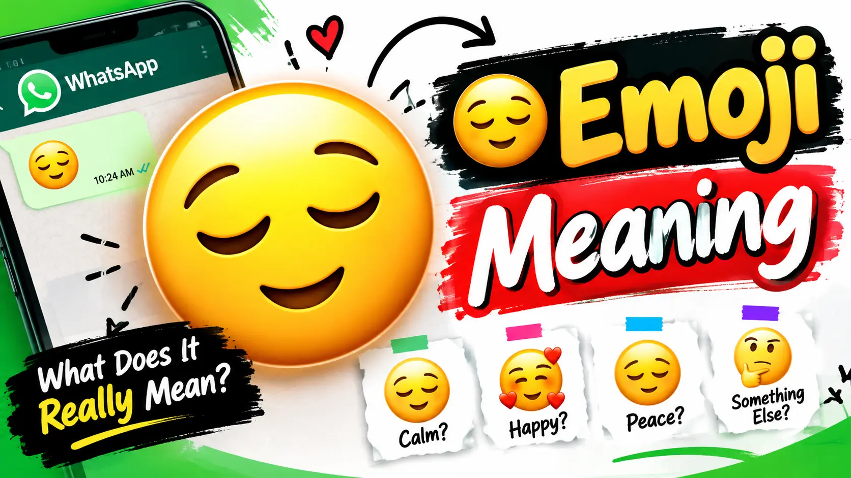 😌 Emoji Meaning