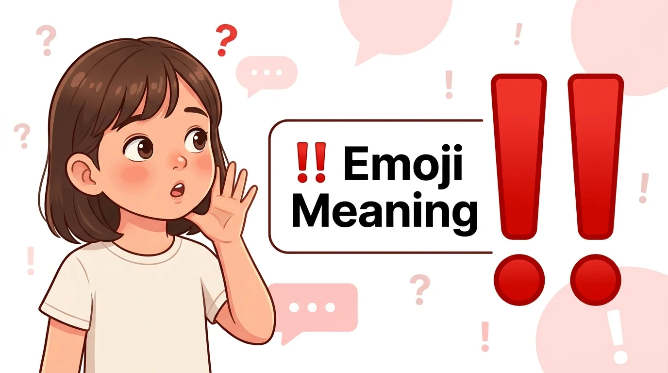 !! Emoji Meaning