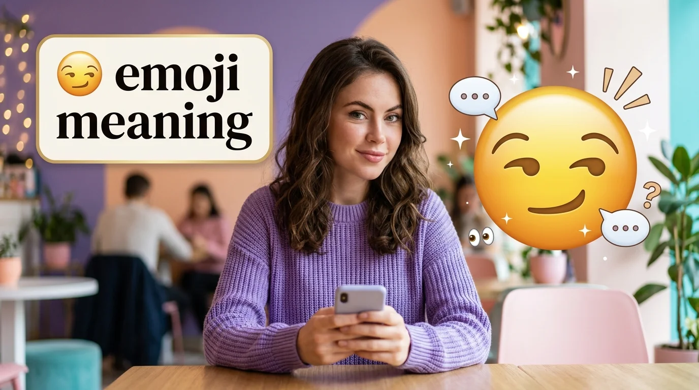 😏 emoji meaning