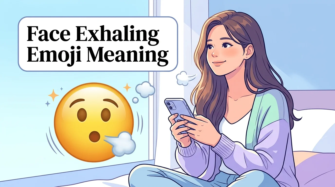 Face Exhaling Emoji Meaning