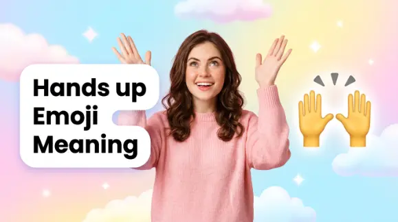 Hands up Emoji Meaning