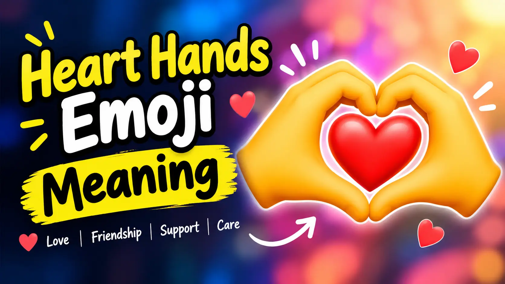 Heart Hands Emoji Meaning