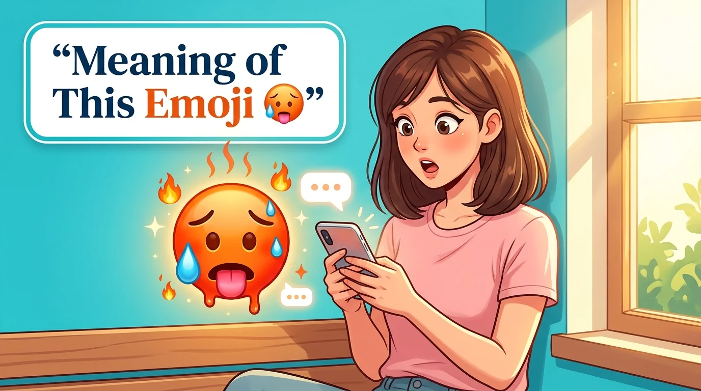 Meaning of This Emoji 🥵