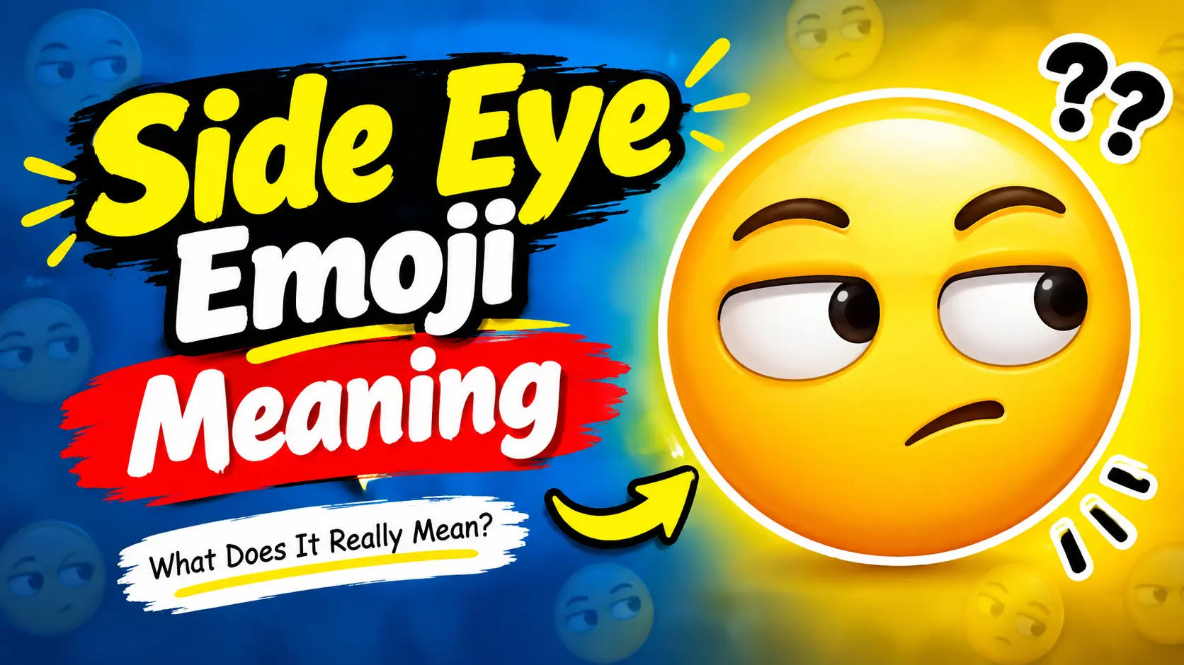 Side Eye Emoji Meaning