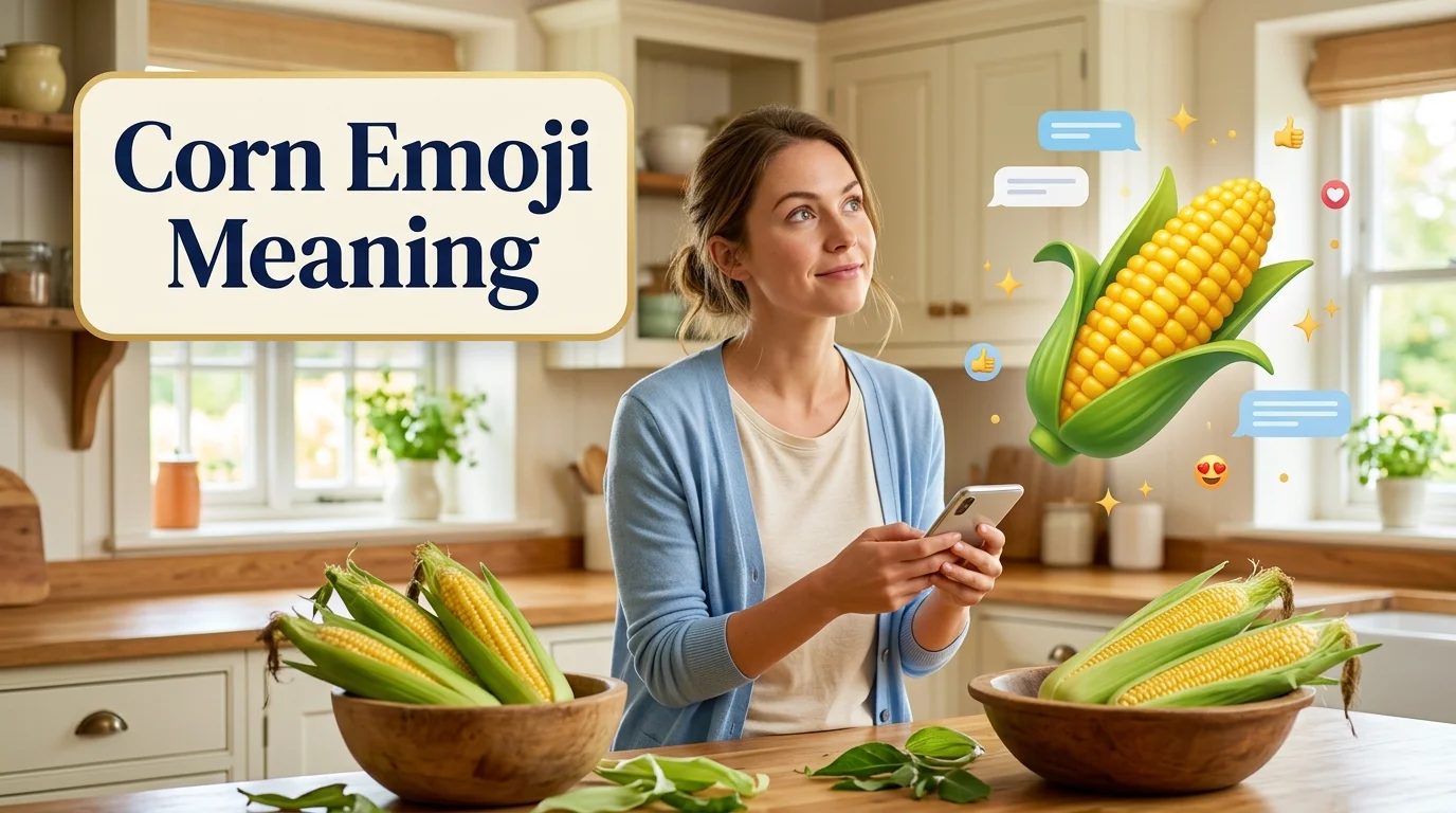 Corn Emoji Meaning