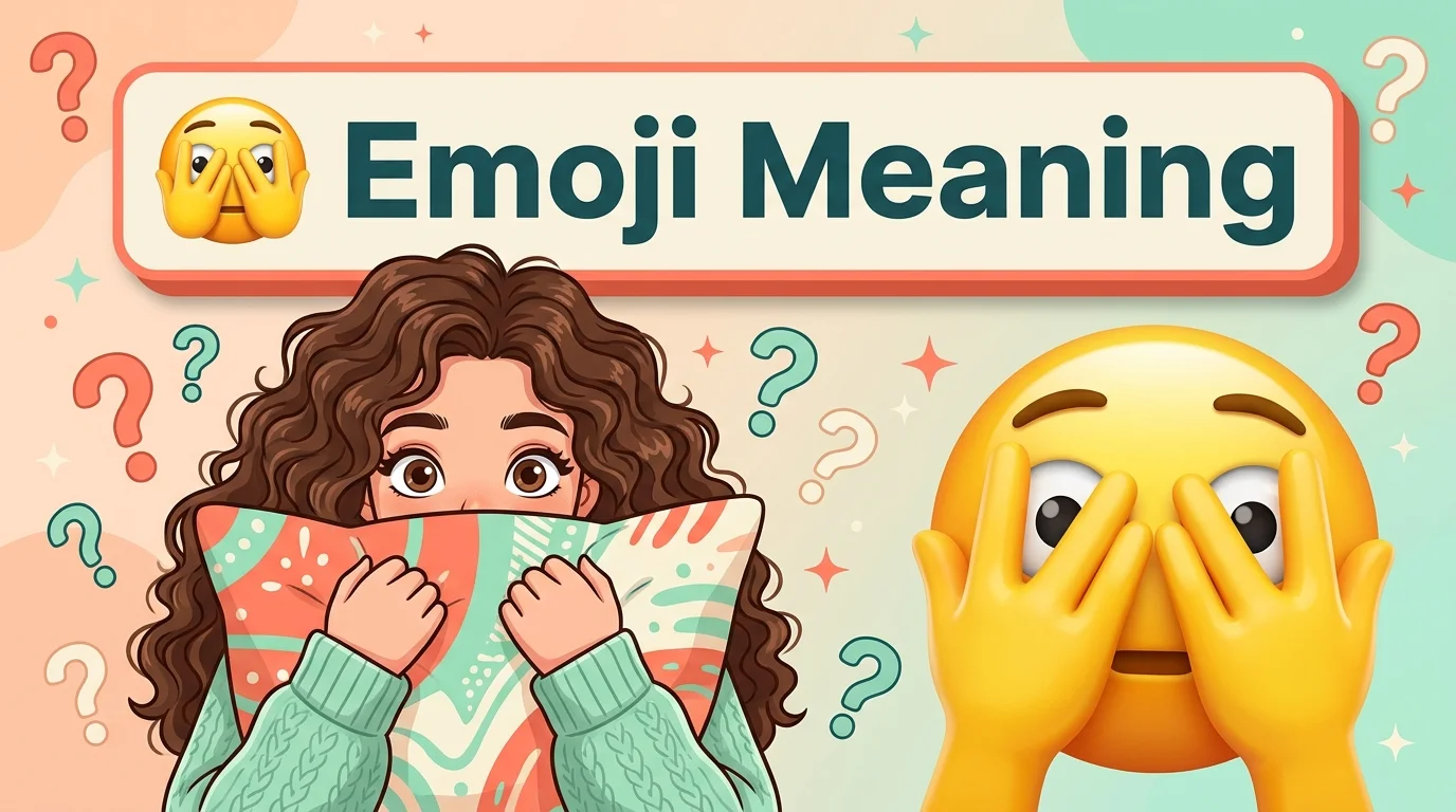 🫣 Emoji Meaning